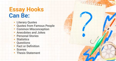 🏷️ Examples of good hooks in writing. Hook Examples (For Essays ...