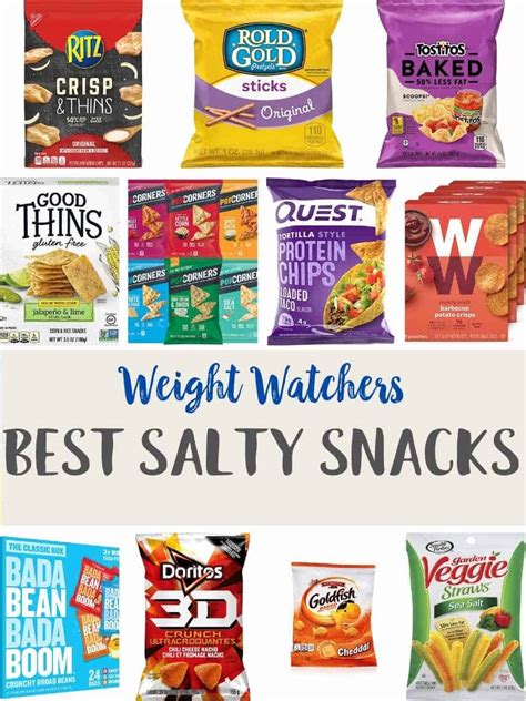 Best Salty Snacks | Weight Watchers | Pointed Kitchen