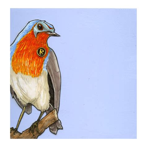 Robin Robin Small Print 4.5x4.5 - Etsy