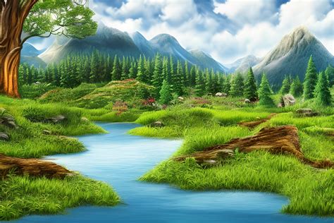 Nature Background Graphic by Fstock · Creative Fabrica