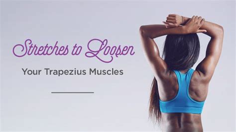 If it’s tight, the trapezius muscle group may seem like a difficult ...