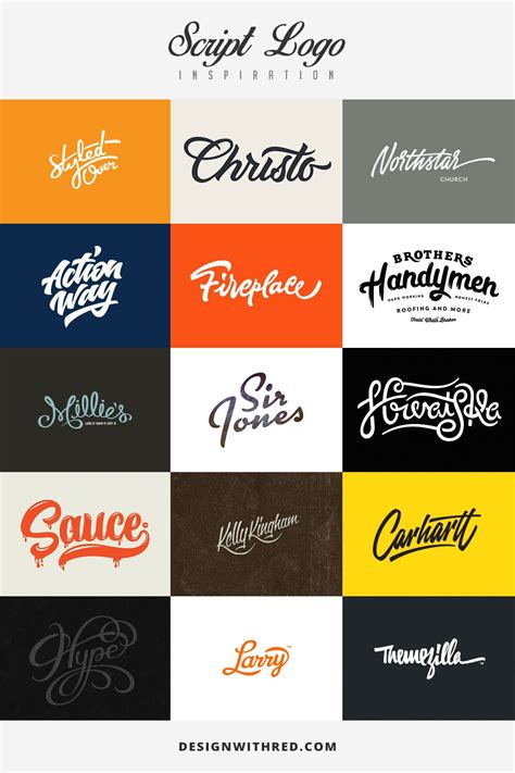 50 creative script logo design inspiration – Artofit