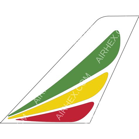 Ethiopian Airlines logo (updated 2024) - Airhex