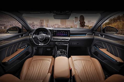 The interior of the all-new Kia K5 is as alluring as its exterior ...