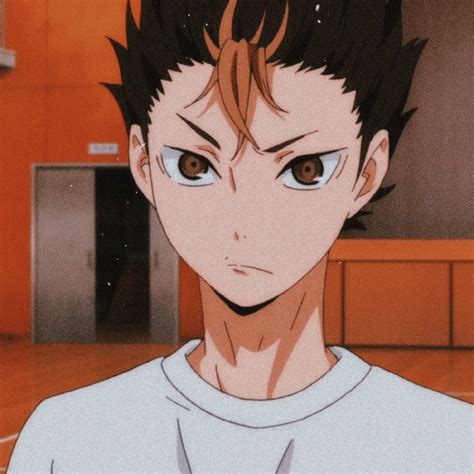 ┊↺ 𝑵𝒊𝒔𝒉𝒊𝒏𝒐𝒚𝒂 ⤨┊ | Haikyuu anime, Anime, Haikyuu nishinoya