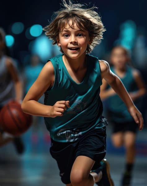 Premium AI Image | Kids love sports An active lifestyle is the key to ...