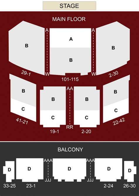 Paramount Theatre, Aurora, IL - Seating Chart & Stage - Aurora Theater