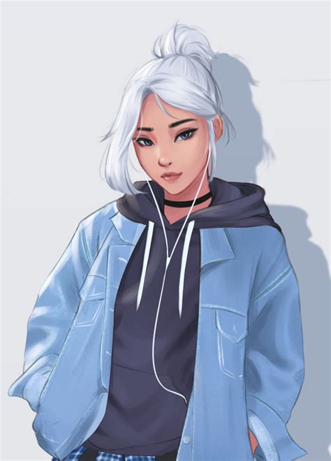 ArtStation - Jett casual outfit , Tristan "Yajuu" Bour | Girl cartoon ...