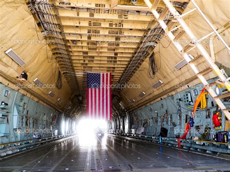 Lockheed C-5 Galaxy, cargo hold interior – Stock Editorial Photo ...