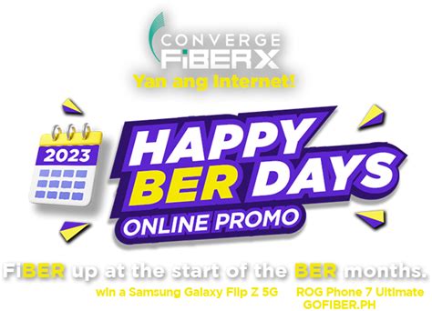 HAPPY BER DAYS PROMO | Converge ICT