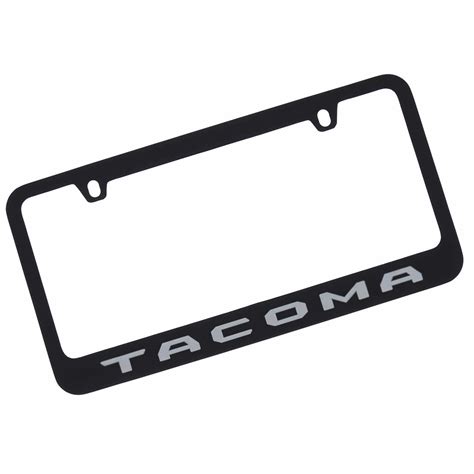 Toyota Tacoma License Plate Frame (Black) - Walmart.com