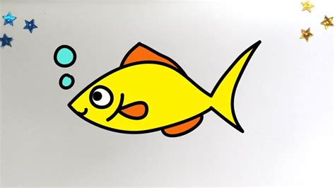 Fish Drawing For Kids