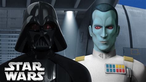 Darth Vader's Relationship to Grand Admiral Thrawn - Star Wars Canon vs ...