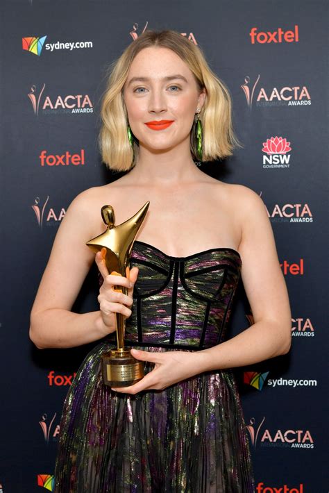 Saoirse Ronan – 2020 AACTA International Awards • CelebMafia