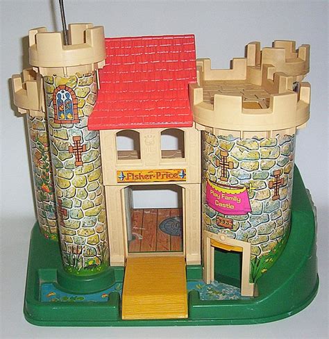 Vintage Fisher Price Little People Family Castle by RetroClassics