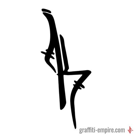 Narrow K Graffiti Letter Graffiti Lettering Alphabet, Graffiti Art ...