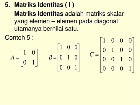 Contoh Soal Matriks Identitas - 57+ Koleksi Gambar