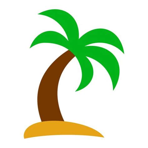 Palm Tree Vector Icon 550986 Vector Art at Vecteezy