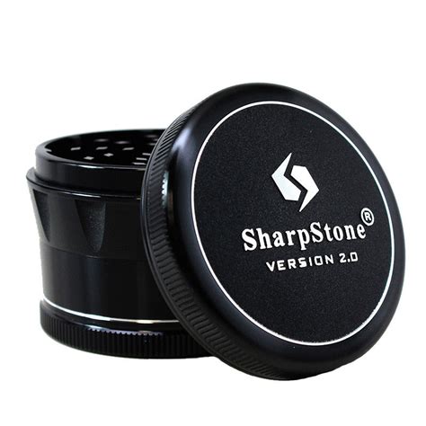 Sharpstone V2 Grinder Hard Top (4 Piece) 2.5" for Sale | SlickVapes