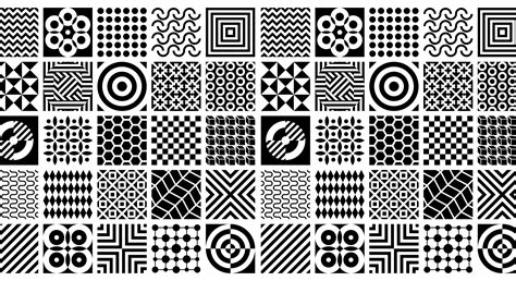 50 stunning geometric patterns in graphic design