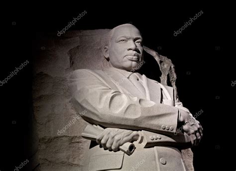 Martin Luther King Memorial At Night – Stock Editorial Photo ...