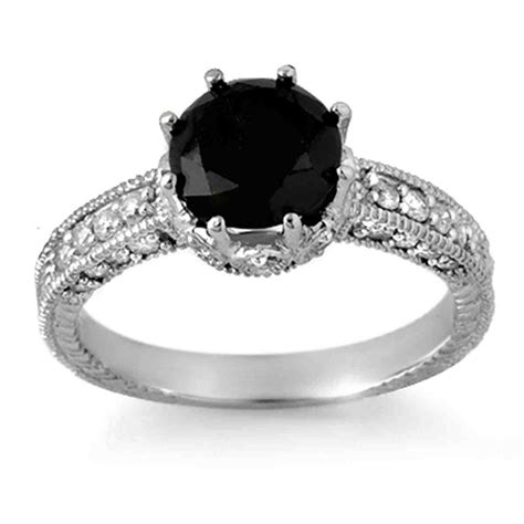 Astonishing Black Diamond Wedding Rings For Women Show Your Personality ...