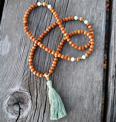 Japa Mala-Wood & Jade