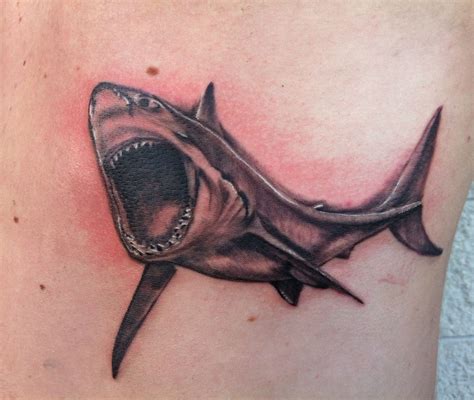 Tattoos by Wojo: Great White Shark