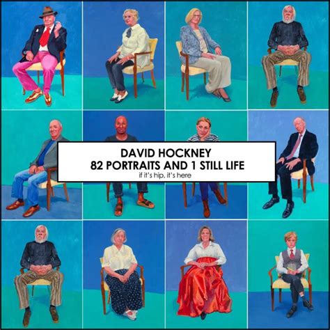 David Hockney 82 Portraits and 1 Still Life at The Royal Academy. – if ...