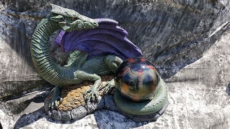 Large Concrete Dragon - Made by Stone Cold Creations | Concrete statues ...