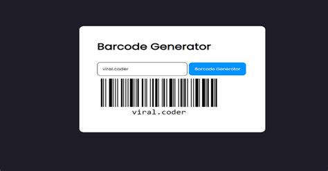 How to Create a Barcode Generator with JavaScript