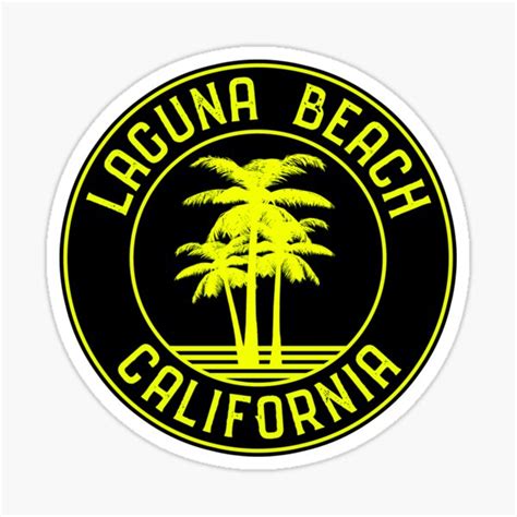 "Laguna Beach California Surf Surfing Los Angeles " Sticker for Sale by ...