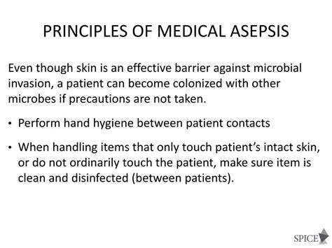 Example of medical asepsis - polizgreat