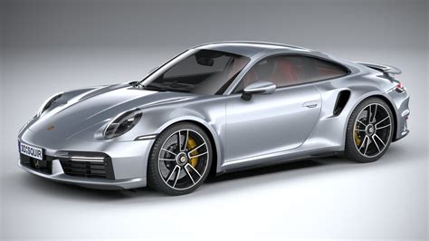 3D model Porsche 911 Turbo S 2021 | CGTrader