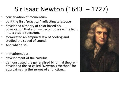 👍 Sir isaac newton short biography. 5 Short Biography of Great ...