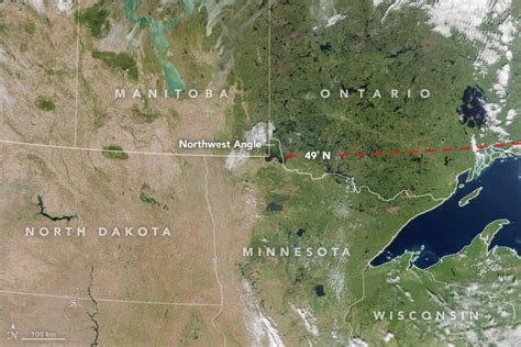 Northwest Angle Minnesota Map - Osiris New Dawn Map