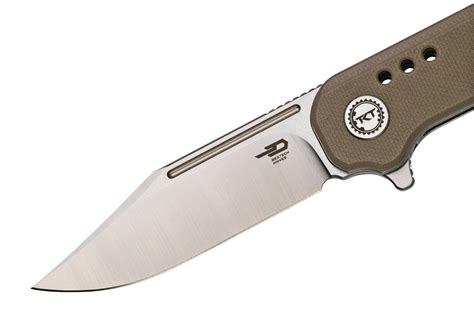 Bestech Syntax BG41B Stonewashed, Beige G10 pocket knife ...