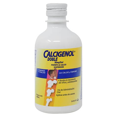 Calcigenol Doble Suspension 340Ml Una Caja