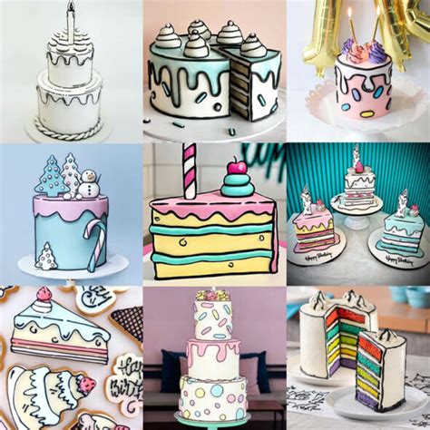 11 Cartoon Cake Ideas with Comic Book Cake Trend | Chica and Jo