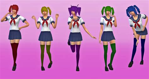 Yandere Simulator Sims 4 Cc Hair