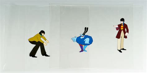 Lot 735: 3 Yellow Submarine Animation Cels