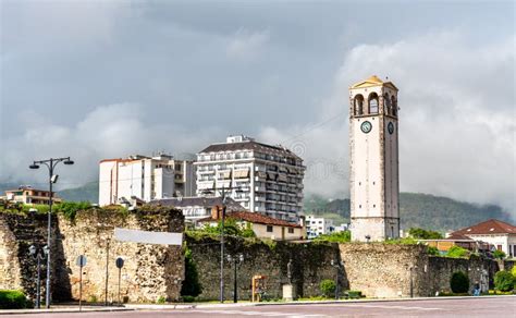 Elbasan Castle in Albania stock image. Image of medieval - 155758259