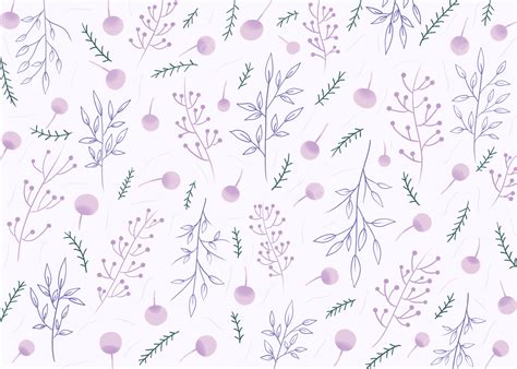 Tropical Leaves Summer Light Purple Tile Seamless Print Pattern ...