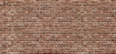 Brick texture. Panoramic background of wide old red brick wall texture ...