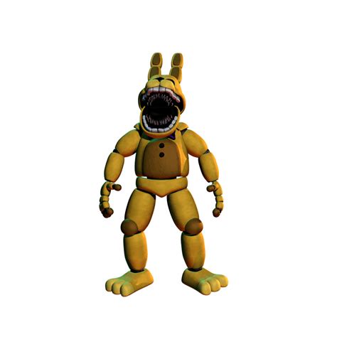 Into the pit springbonnie render (Model by Thudner) : fivenightsatfreddys