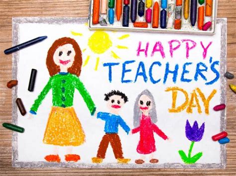 Teachers Day Card Art | Teachers day card, Teachers day drawing, Happy ...