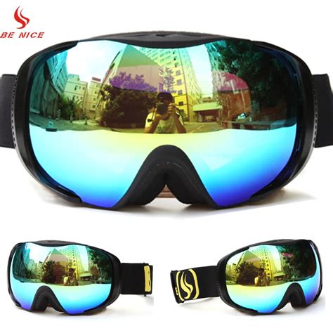 Snowboarding Ski Goggles Glasses Unisex Multi Color UV Protection Anti ...