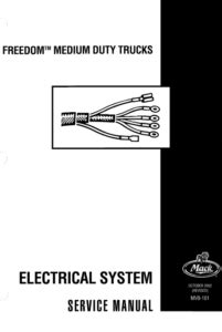 Mack Medium Duty Trucks Electrical System Service Manual