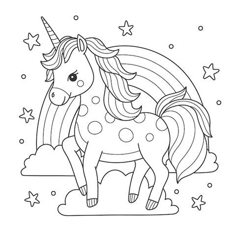 Coloring Sheets Unicorn Images - Free Download on Freepik