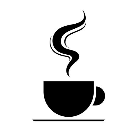 Coffee and tea cup icon template. Stock vector illustration. 17346540 ...